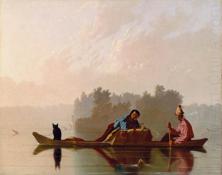 George Caleb Bingham Fur Traders Descending the Missouri (mk09) china oil painting image
